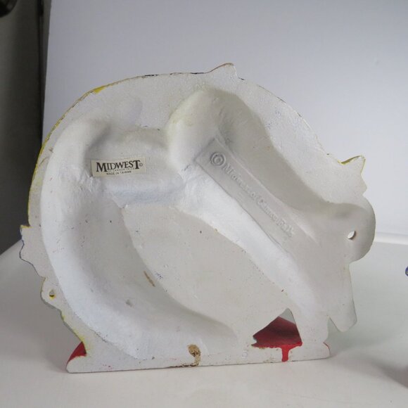 Cat over the Moon CAST IRON Bookends or Doorstop 2pc total 6" tall Primary Color - Picture 12 of 16